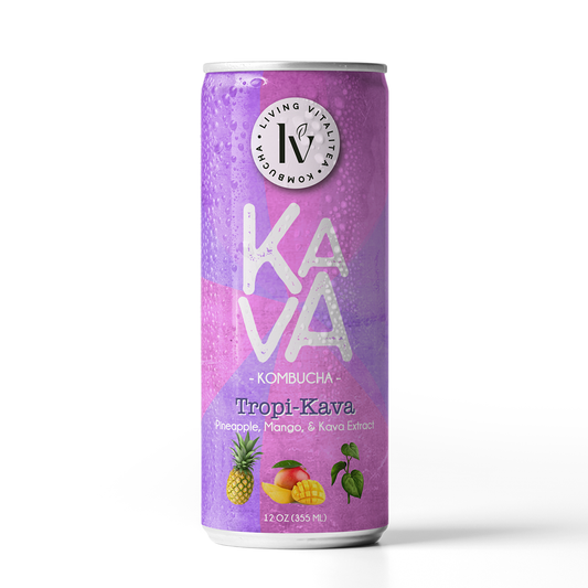 7. Tropi-Kava Organic Kombucha (12 Pack)