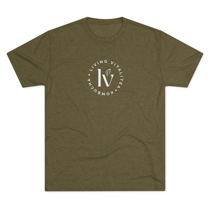 x Living Vitalitea Tri-Blend Crew Tee