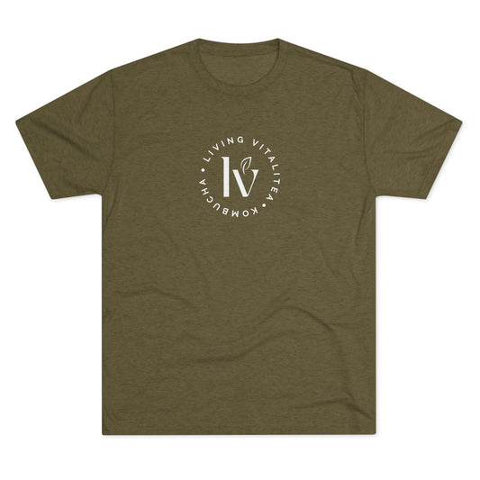 x Living Vitalitea Tri-Blend Crew Tee