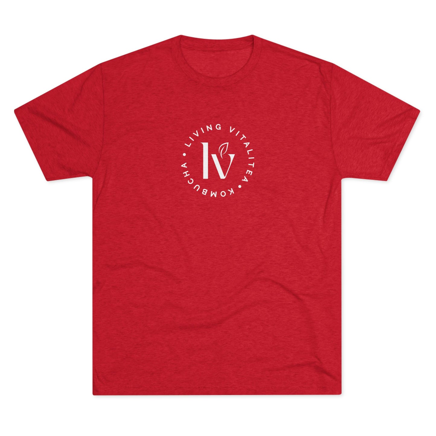 x Living Vitalitea Tri-Blend Crew Tee