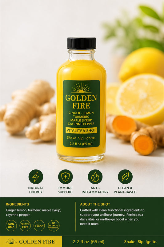 Golden Fire Vitalitea Shot (6-Pack)